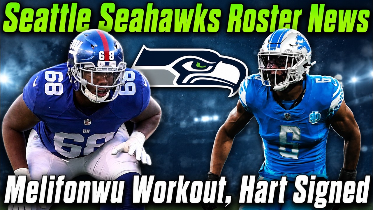Seattle Seahawks work out DB Ifeatu Melifonwu, sign RT Bobby Hart, shuffle roster before minicamp