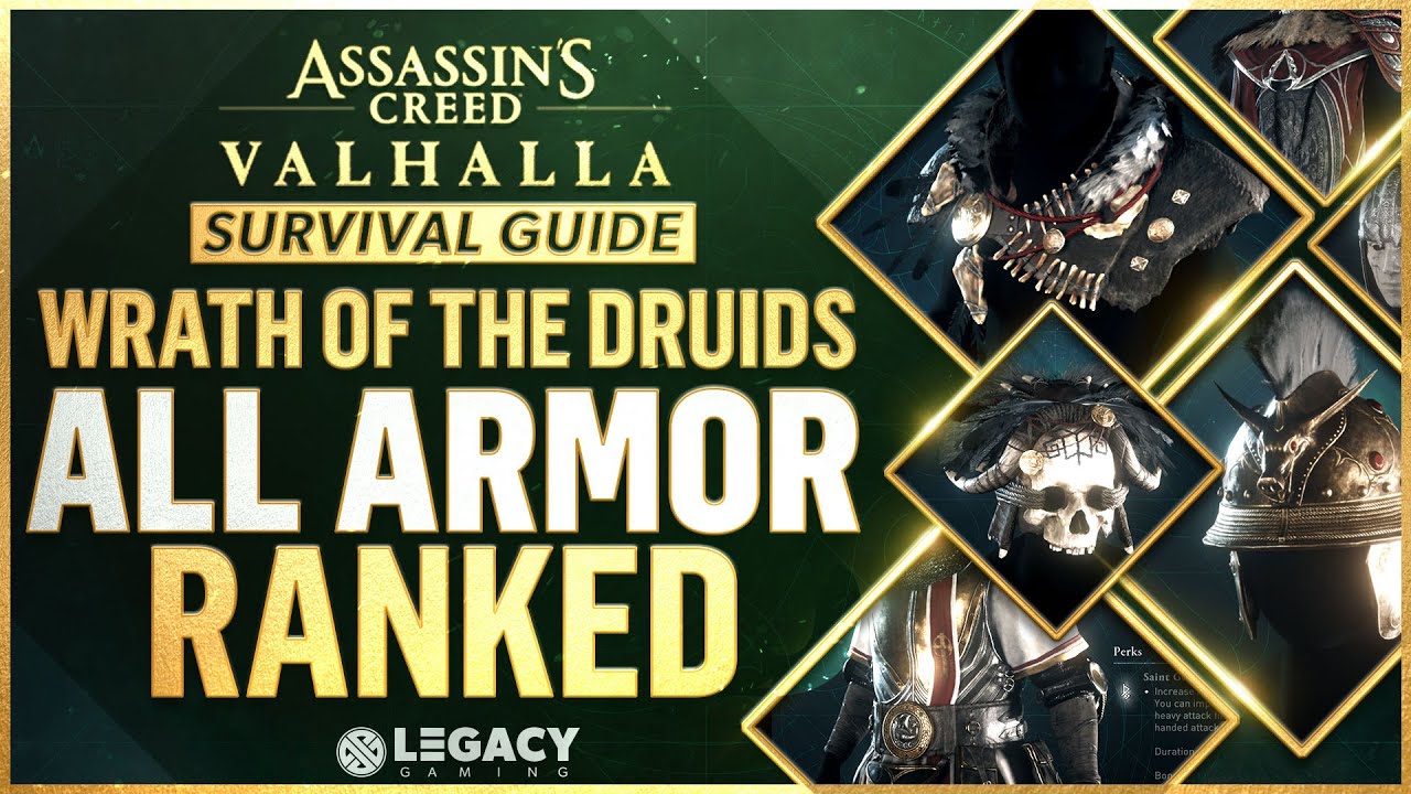 Wrath of the Druids - Armor Sets Ranked | Assassin's Creed Valhalla Survival Guide