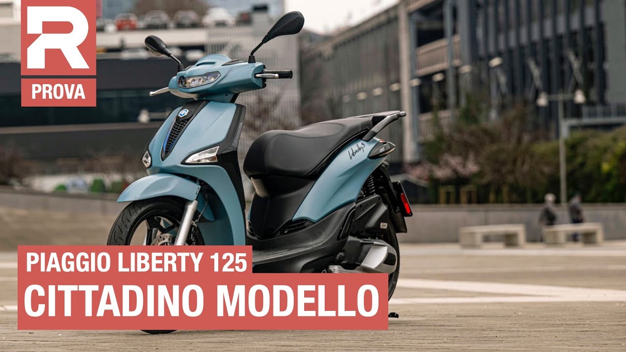 Piaggio Liberty 125 - prova - in sella a uno dei ruote alte più leggeri e maneggevoli per la città