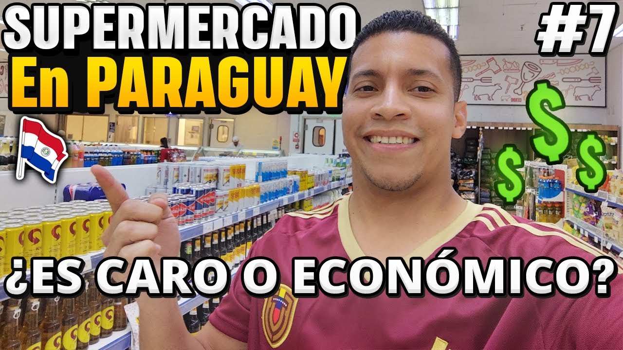 VENEZOLANO REACCIONA a 🛒SUPERMERCADO Paraguayo 🇵🇾 | Precios Actualizados 2025 💲💲💲