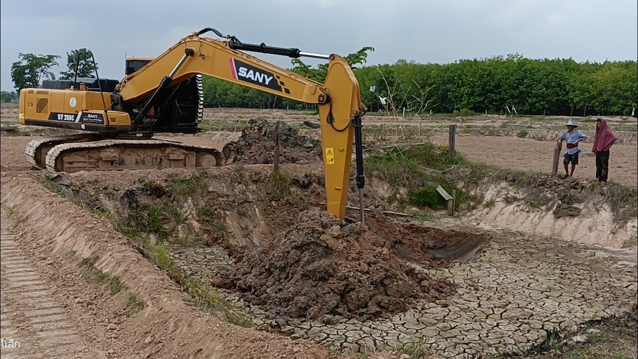 เปลี่ยนโฉมสระเก่ากลับมาใหม่เหมือนแรกเริ่ม SANYsy200c ฟ้าบันดาลจัดกลางสายฝน พี่ต้นจ๊วด!!