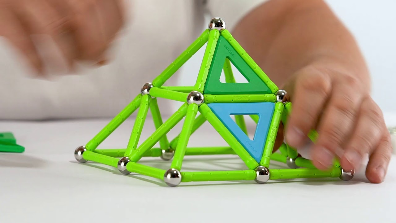 TUTORIAL - Geomag Classic Panels  - 114 pcs - 100% Recycled Plastic - ITEM 473