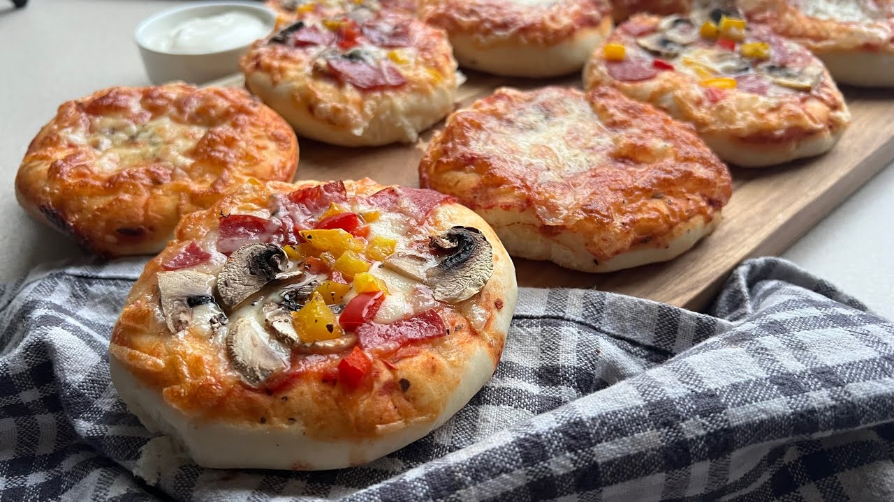 🍕 Błyskwiczne pizzerinki 🍕