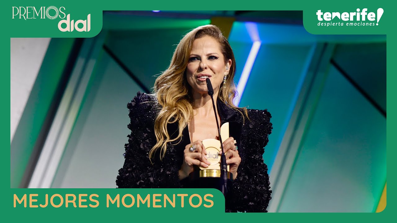 PASTORA SOLER: "Gracias a los que creyeron en esa niña que era feliz cantando" | Premios Dial 2024