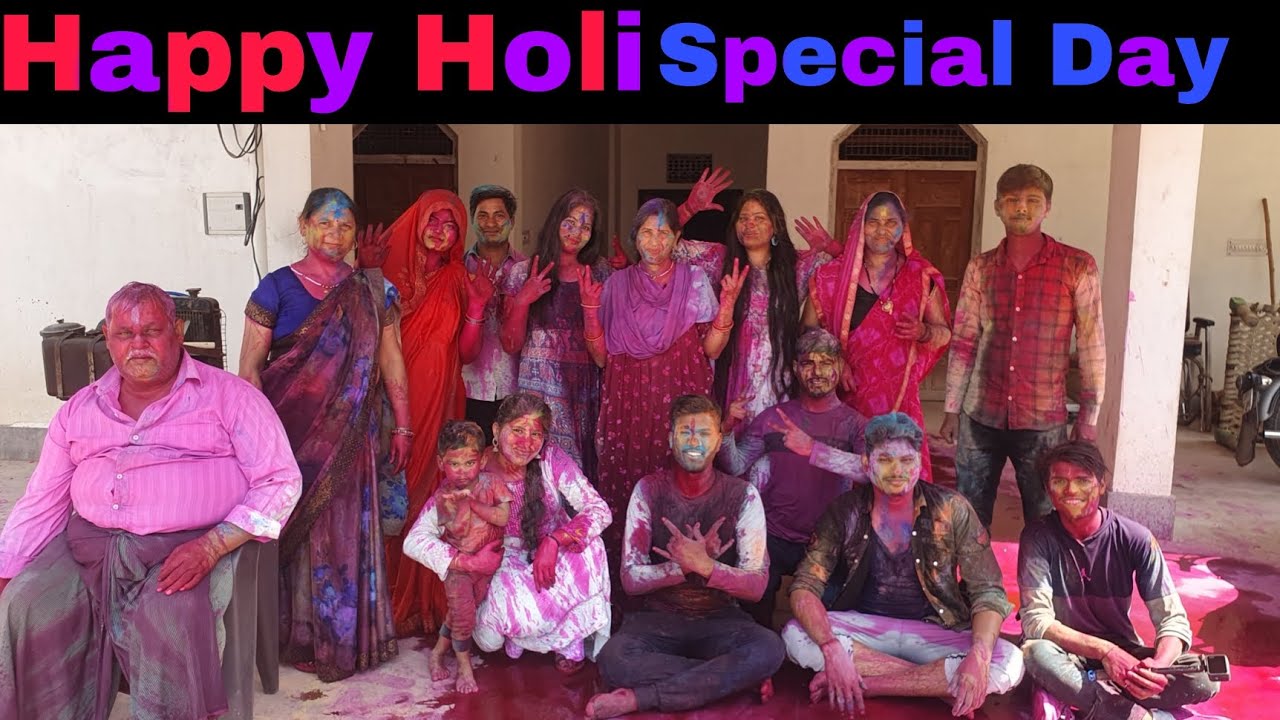 Holi Ese Kheli Jati h l Hamare Yaha l #vlog #vlogger @justrohitvlog