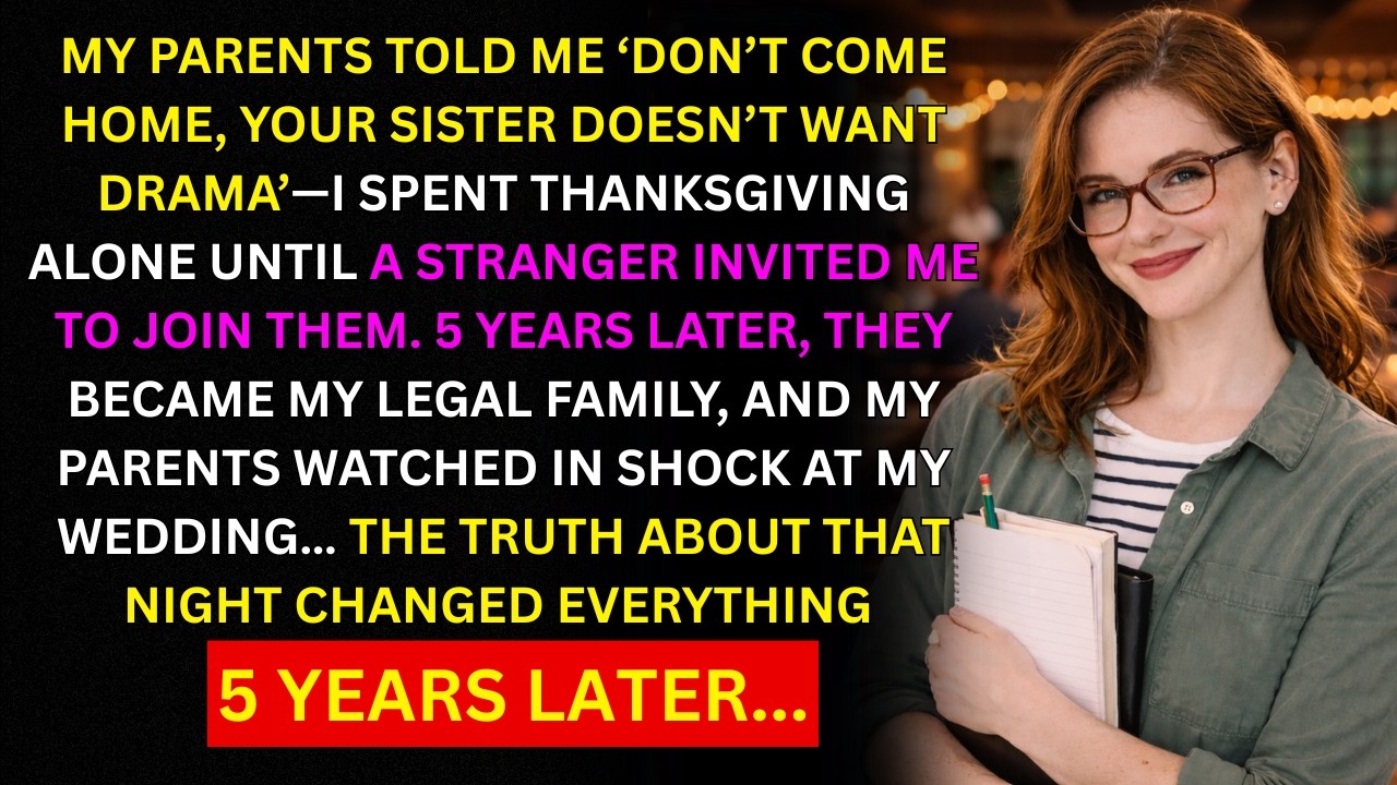 My Parents Said Don't Come Home, Your Sister Doesn't Want You There— 5 Years Later At My Wedding...