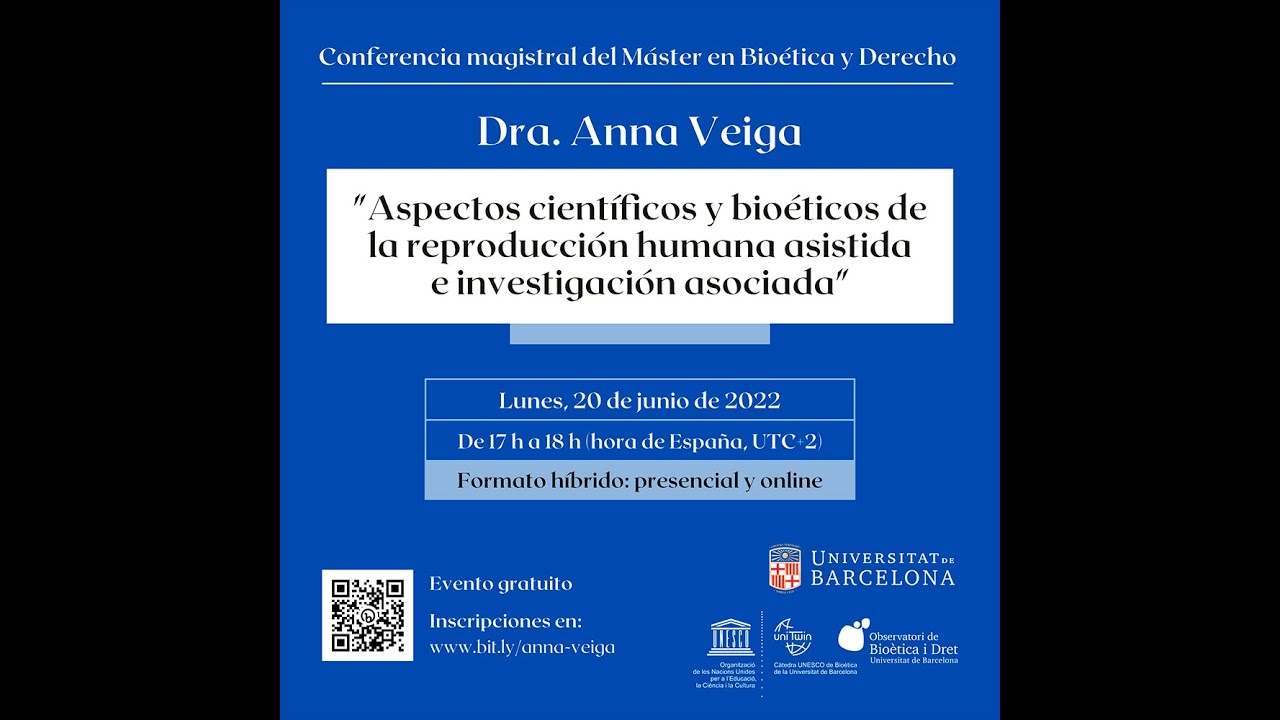 Conferencia Dra. Anna Veiga 