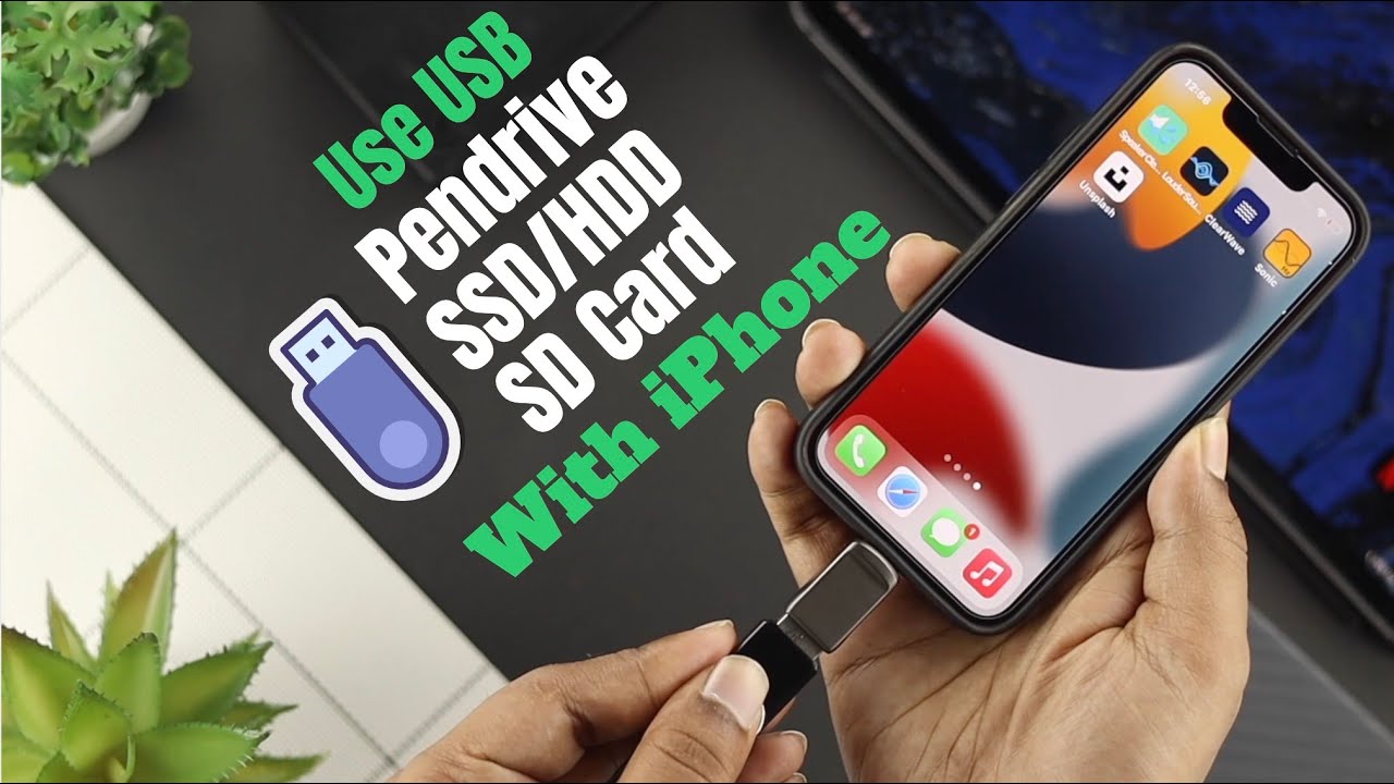 Как использовать USB-флеш-накопители на iPhone!