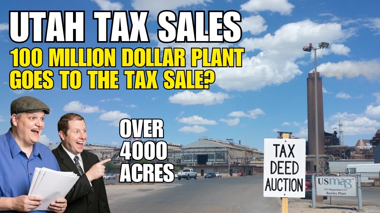 Biggest Tax Sale Property? Utah Tax Sale Secrets!
