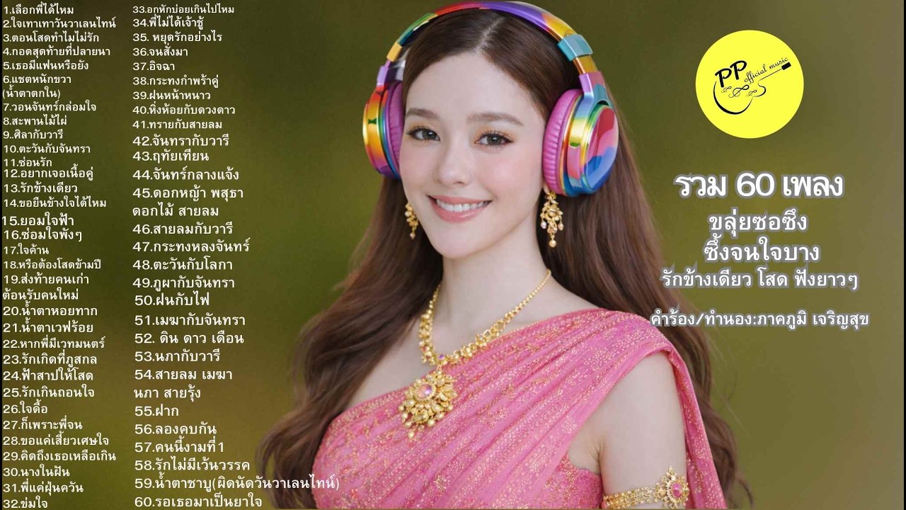 #60เพลงเพราะ#รักข้างเดียว#รักไม่สมหวัง#เพลงลูกทุ่งซึ้ง#ขลุ่ยซอซึง#เพลงเศร้า#เพลงเพราะฟังยาว#