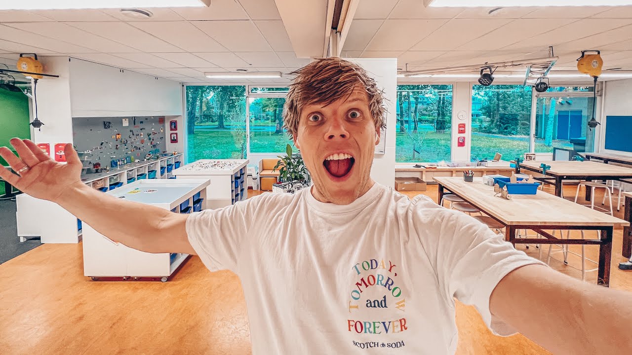 Een dag bij meester Sander in de klas - Vlog in OntdekPunt Meppel