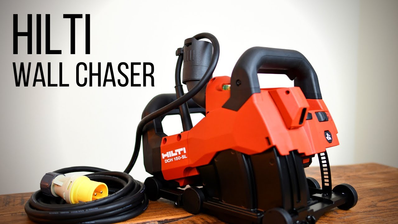 Представляем новый штроборез Hilti DCH150.