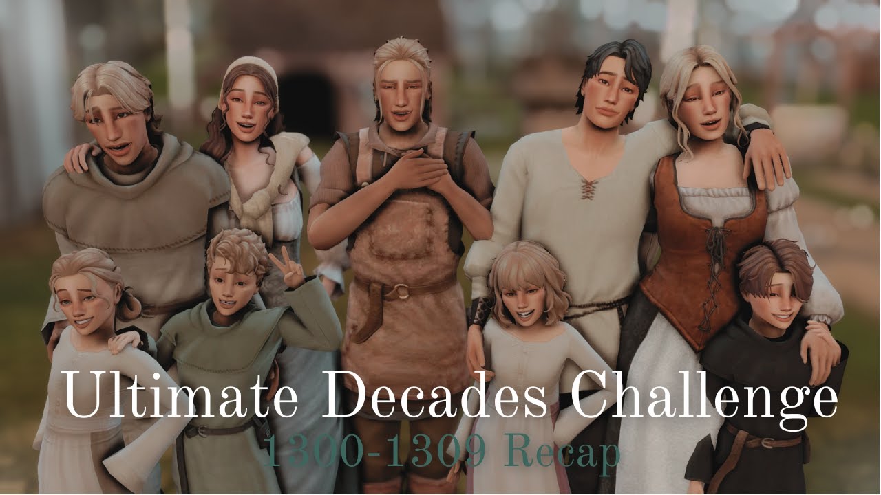 Sims 4 Ultimate Decades Challenge | 1300-1309 Recap