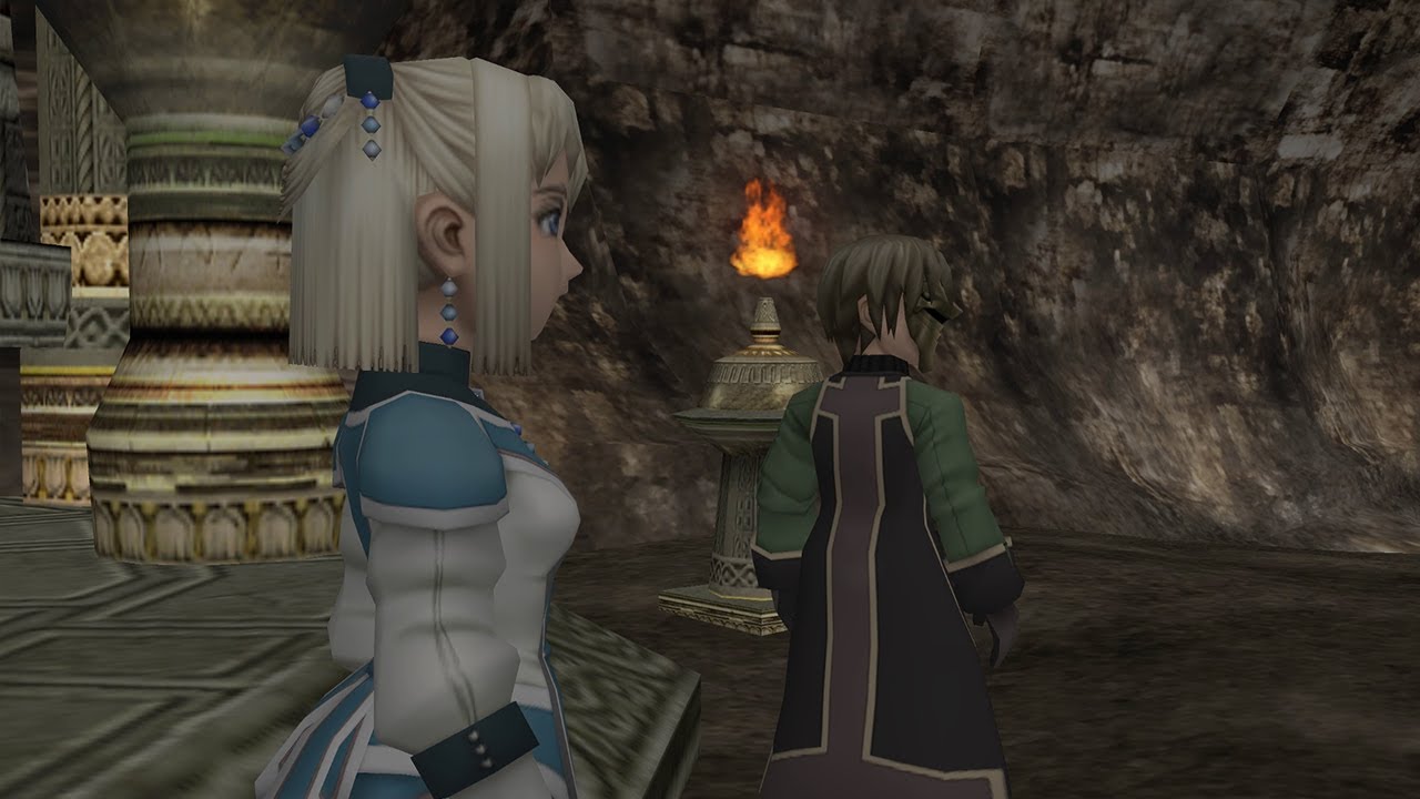 Suikoden III - Duke Party & Masked Bishop, Sarah Fight (Geddoe Chapter 2)