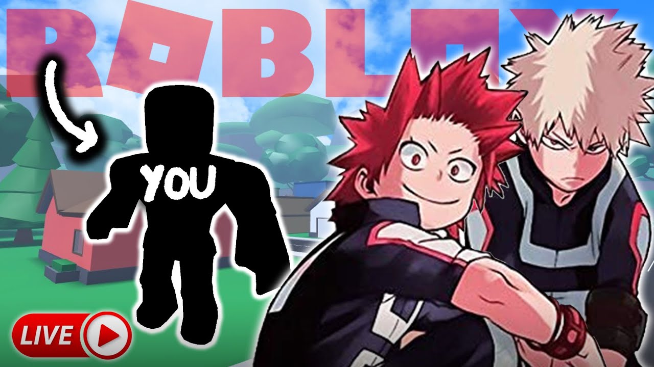 🔴☆Join to Play ROBLOX with Kirishima & Bakugo☆