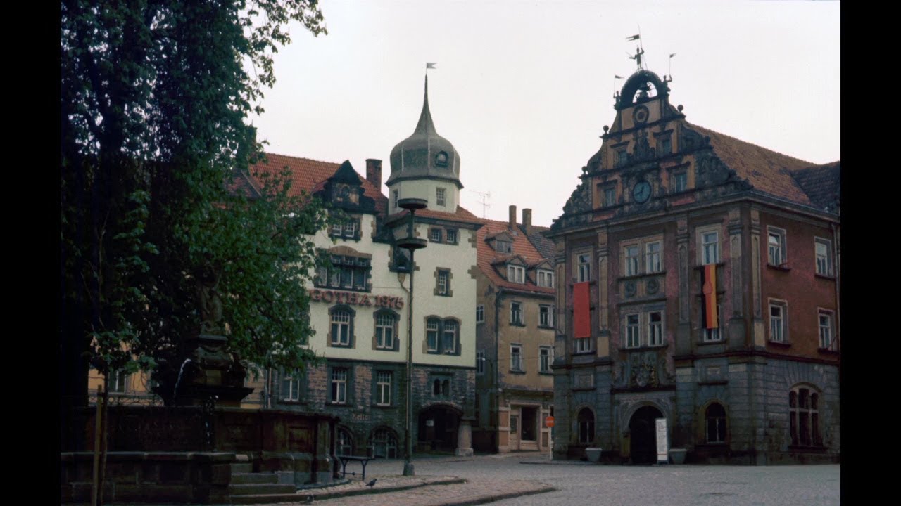 Gotha - Gestern & Heute - Hauptmarkt