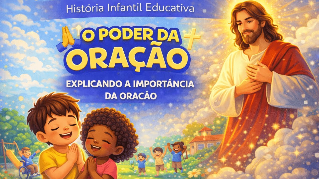 História Infantil Para Crianças | Por Que Orar? A Conversa da Ana com Deus 🙏Design sem nome