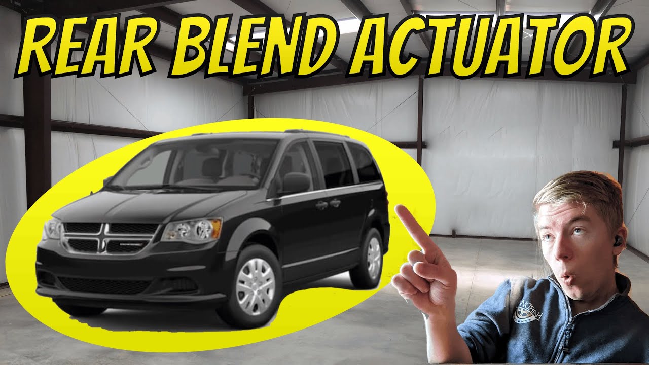 Rear Blend Door Actuator Replacement Dodge Grand Caravan
