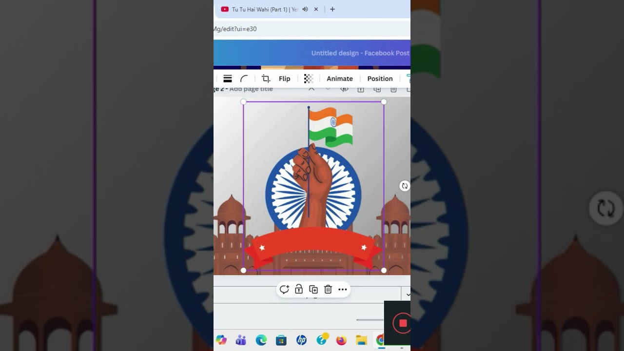 Create Stunning Republic Day Poster in Canva | Easy & Professional Design