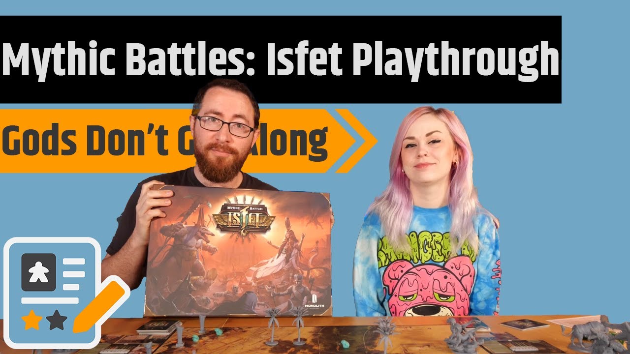 Mythic Battles: Isfet Playthrough - Gods Don't Just Get Along