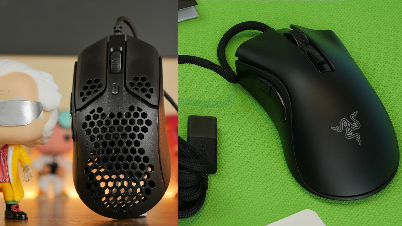 Hyperx Pulsefire Haste vs Razer Deathadder V2 Mini - Lightweight vs Tiny?