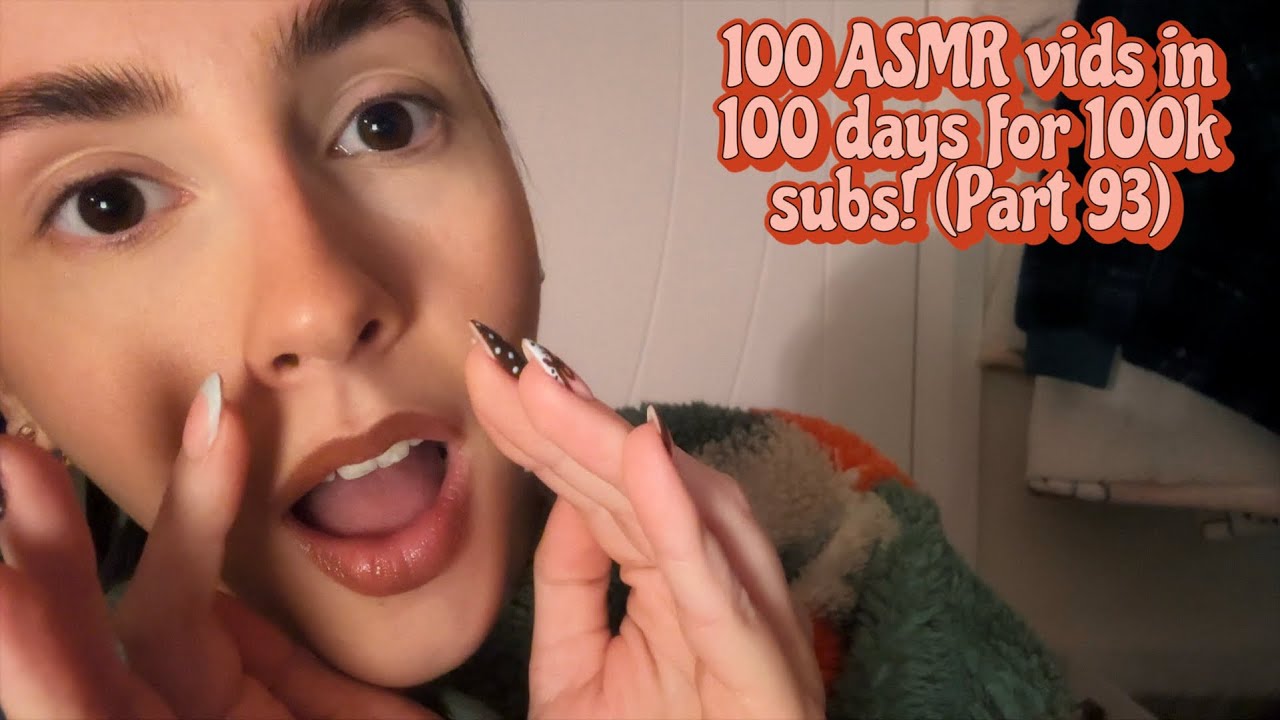 ASMR- Super upclose ear to ear whisper rambling // NAPE OF YOUR NECK TRIGGER (highly requested)❤️‍🔥