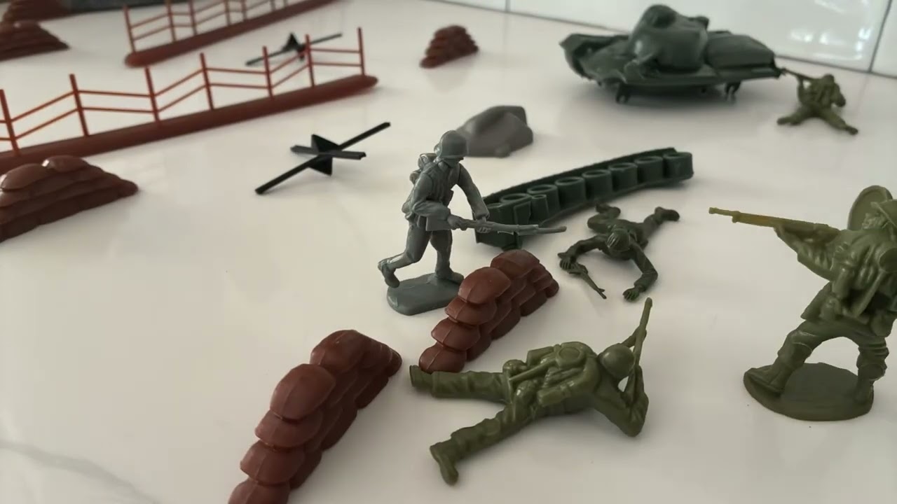 Countertop ￼D day (a short film) #ww2 #toyarmymen #dday #history #stopmotion 