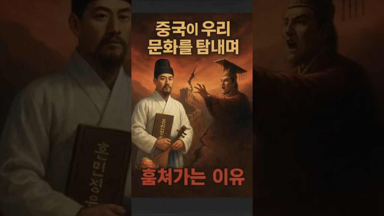"중국"이 우리 "문화"를 탐내며 훔쳐가는 이유.