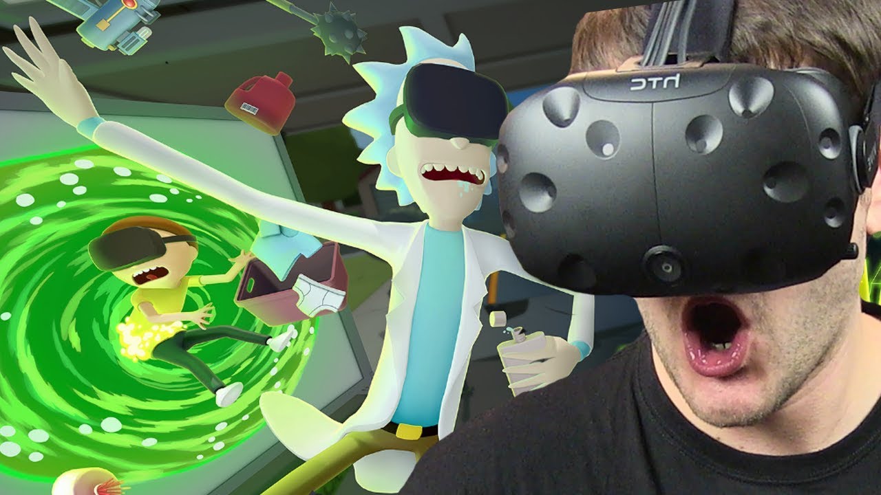 POZNAŁEM RICKA I MORTIEGO - Rick and Morty: Virtual Rick-ality (HTC VIVE VR)