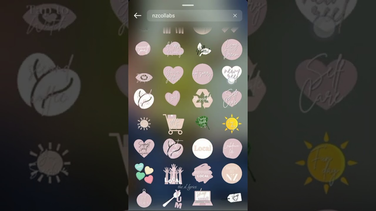 Hidden Instagram stickers #instagram #instagramstories #storyideas #gifs