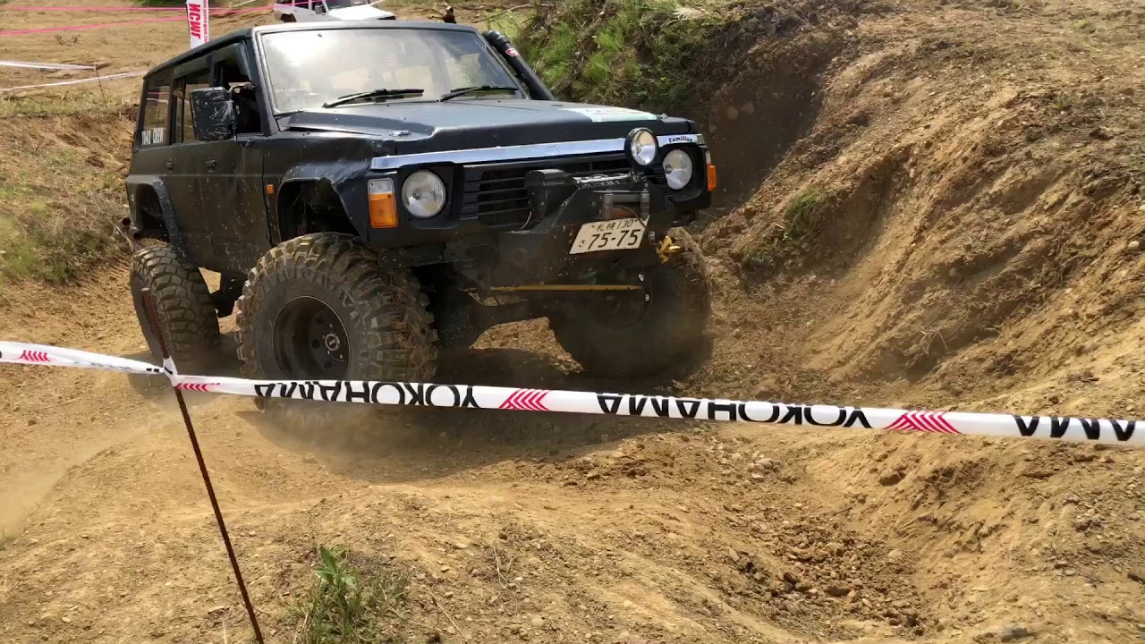 【四駆】日産サファリ Y60 二駆ターン 北海道