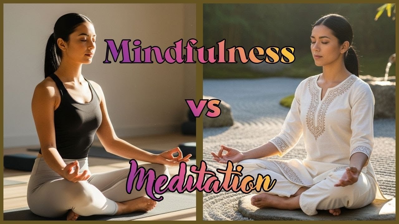 Осознанность и медитация: решающее различие, которое изменит вашу жизнь