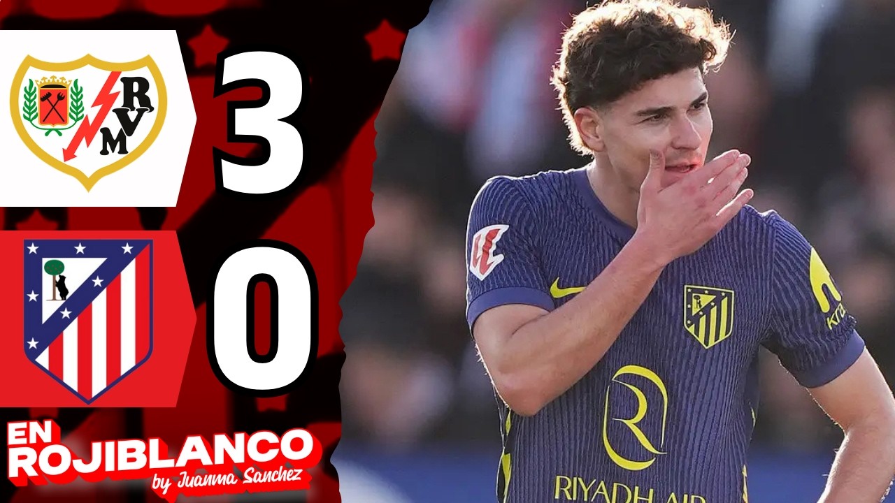 &iexcl;OTRO BOCHORNO LIGUERO!  EL ATLETI TIRA LA LIGA CLARAMENTE... RAYO 3-0 ATLETI