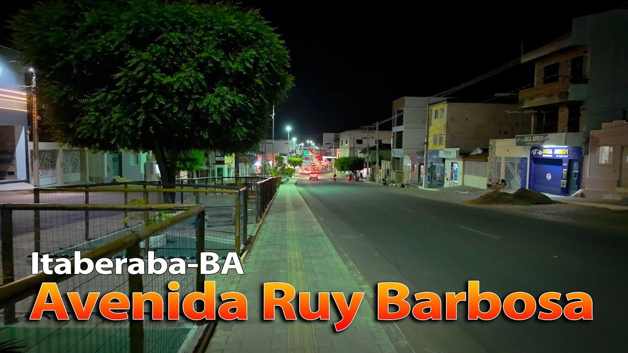 Rolê pela avenida Ruy Barbosa em Itaberaba - Parte 1