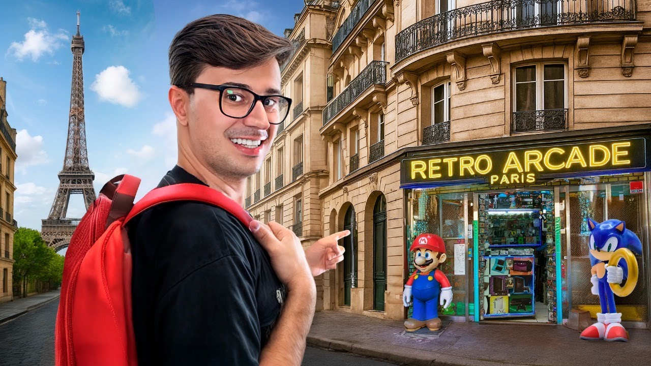 COMO é uma LOJA de RETROGAMES em PARIS?
