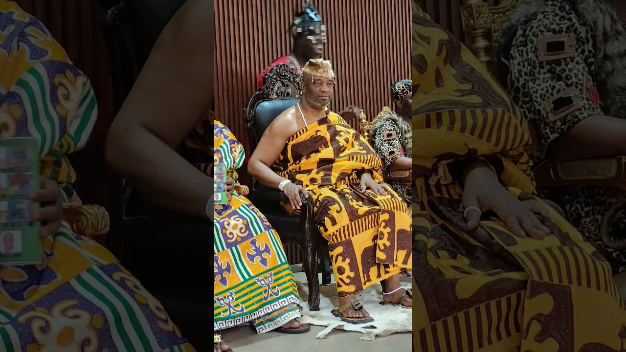 Former South African President Jacob Zuma Visits Ga Traditional Council in Accra #ganyobitv