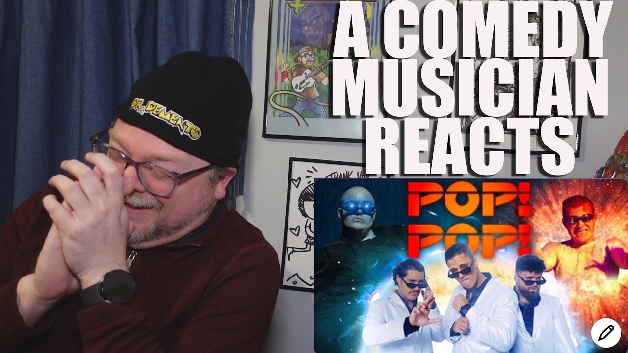 POP! POP! OFFICIAL VIDEO (by OCT) | A Comedy Musician Reacts [REACTION/ANALYSIS]