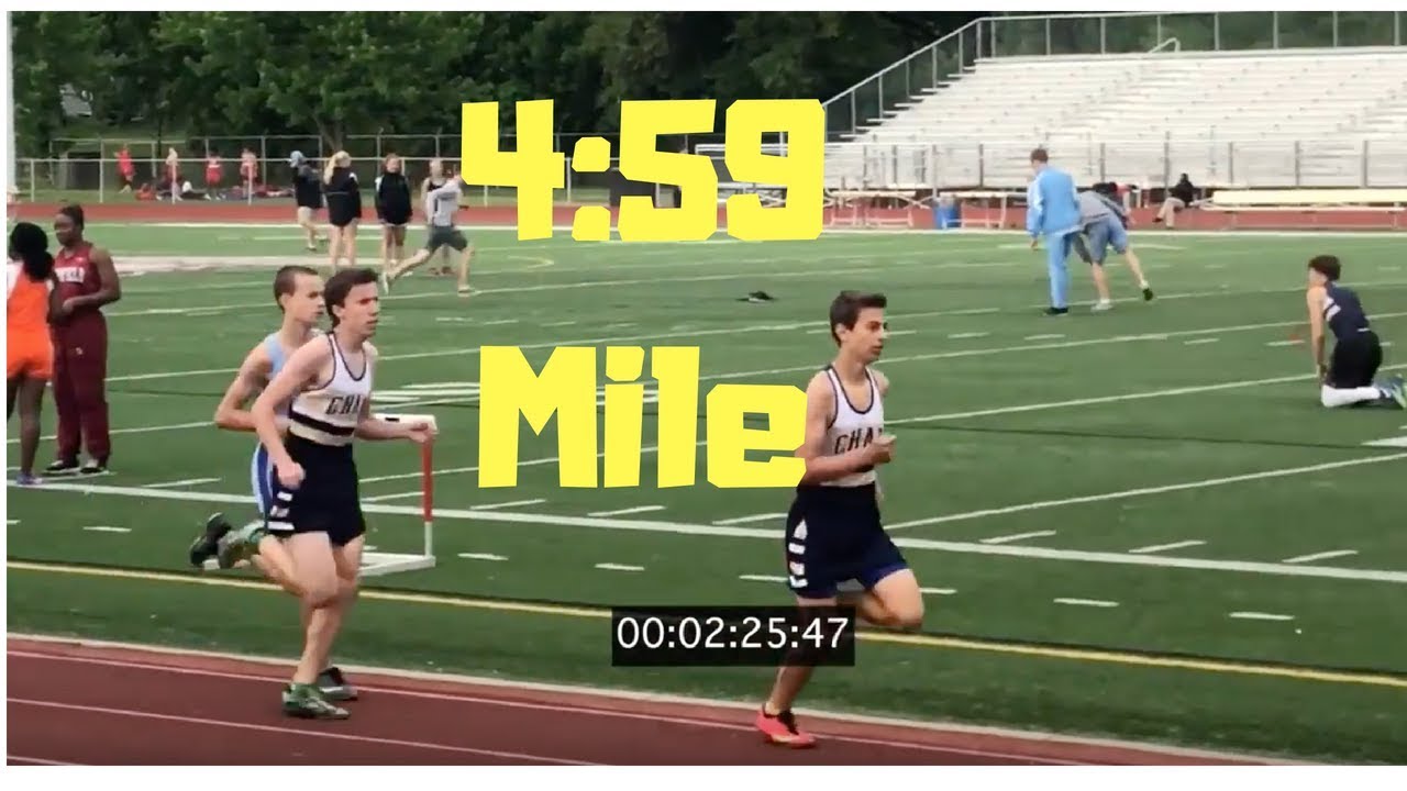 Sub 5 minute mile -Justin Roemer
