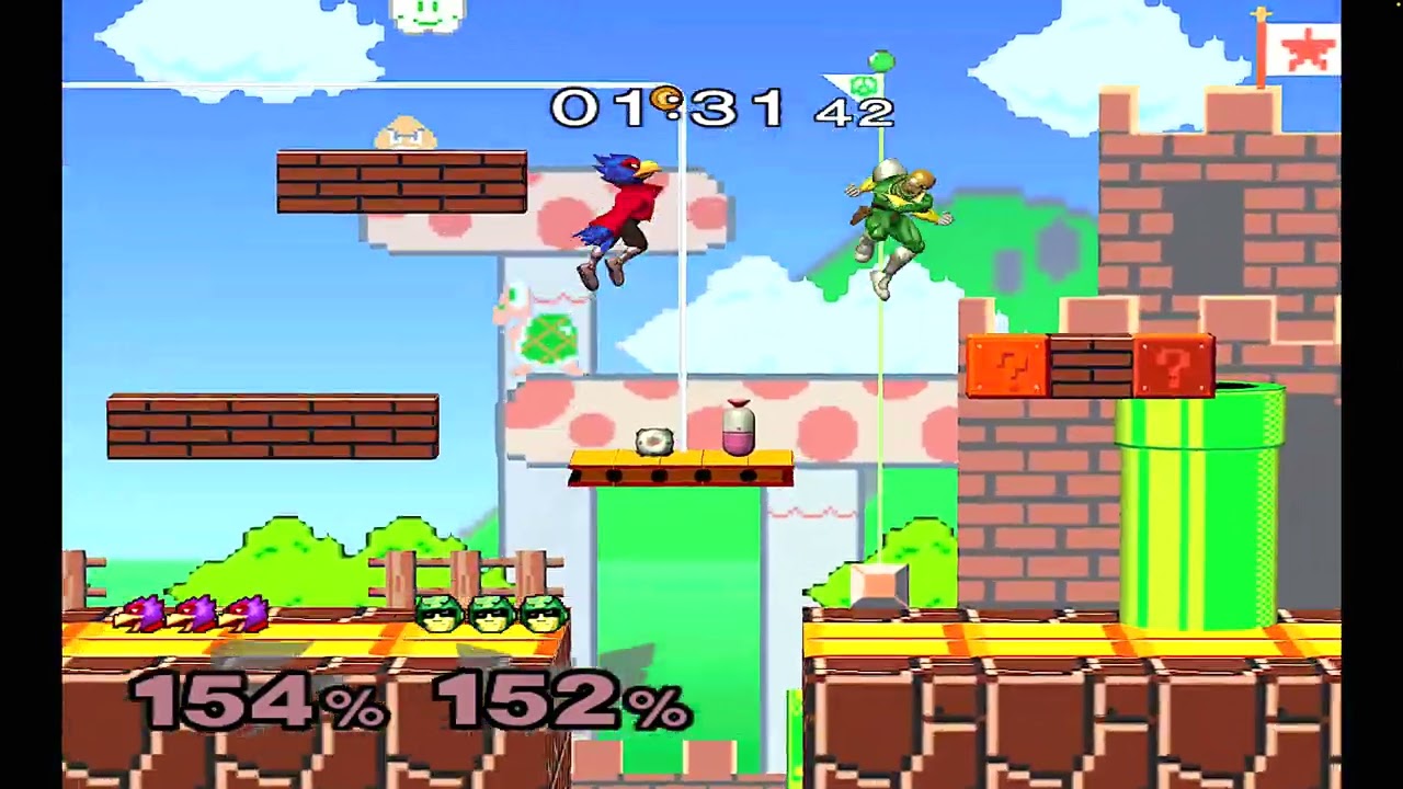 Super Smash Bros Melee - Bowser Tournament Fights [Request by @justinmaduako1633 ]
