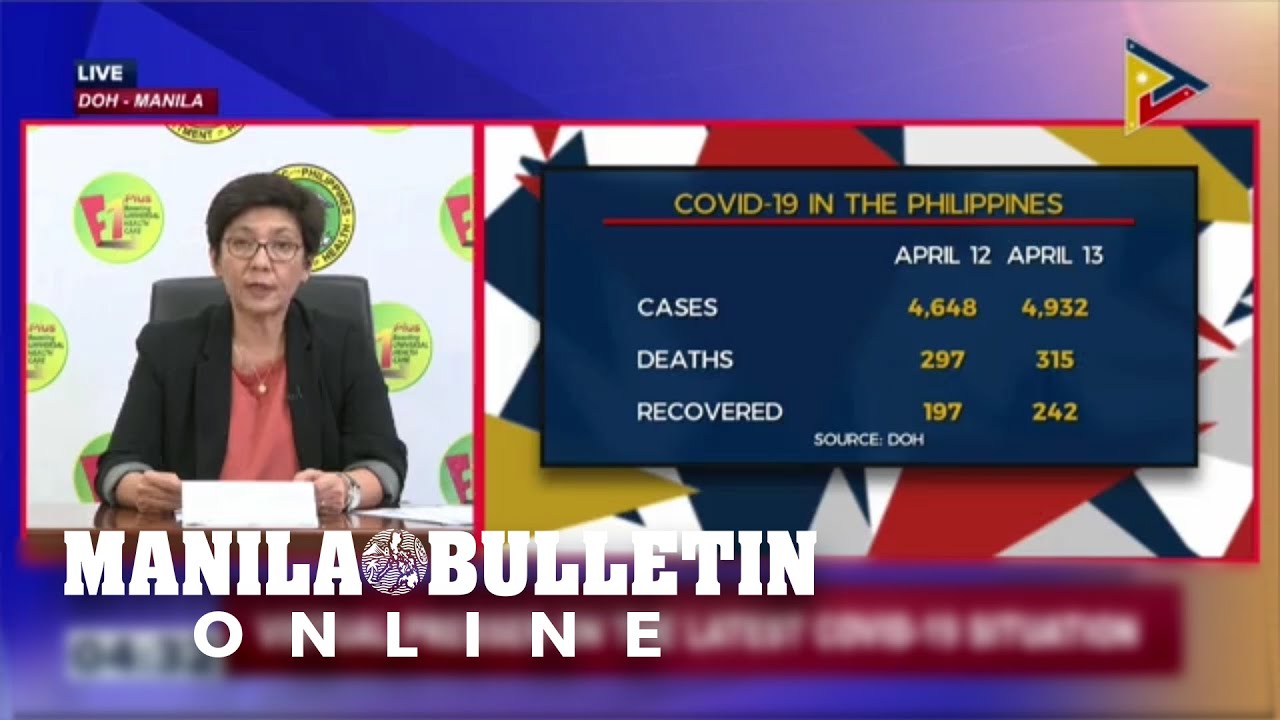 PH COVID-19 cases jump to 4,932, death toll hits 315