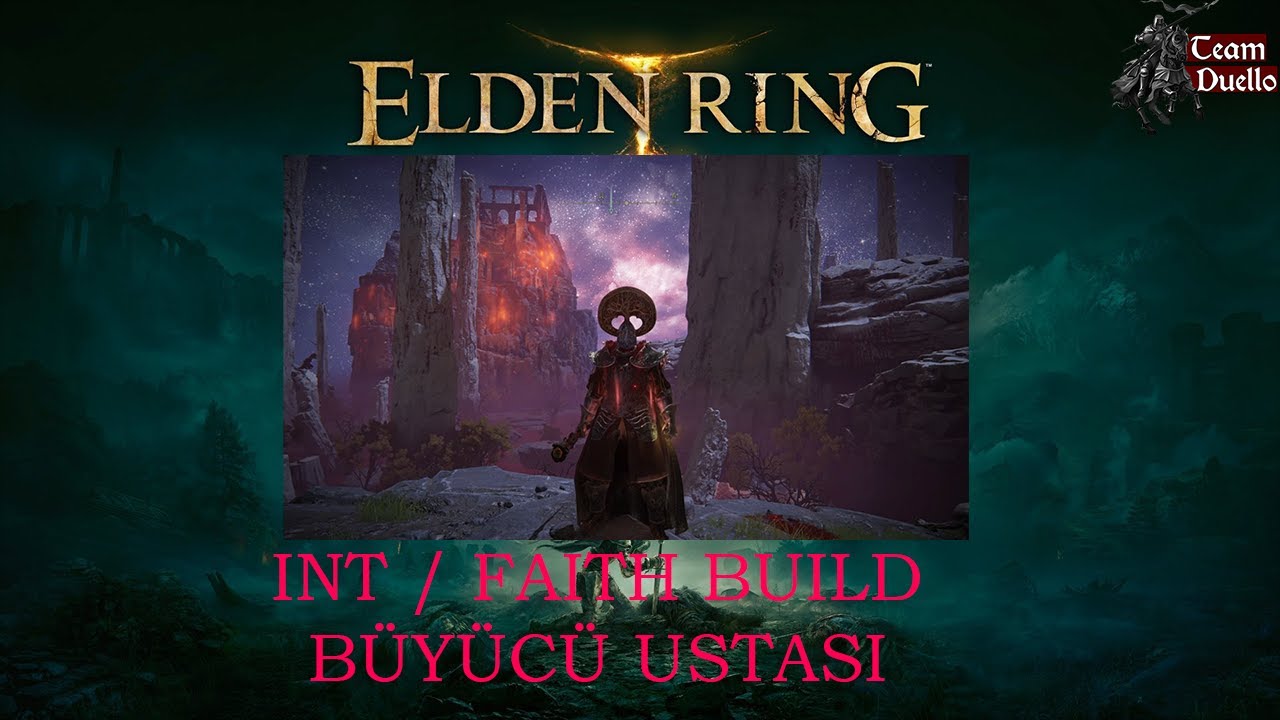 Elden Ring INT/FAITH Archmage (büyücü ustası) build -  Level 150 & 200 için