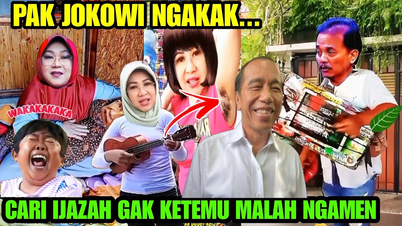 DIJAMIN NGAKAK ‼️PARODI ROY SURYO,TIFA NGAMEN DIRUMAH JOKOWI,PAK JOKOWI KETAWA MELIHAT INI.