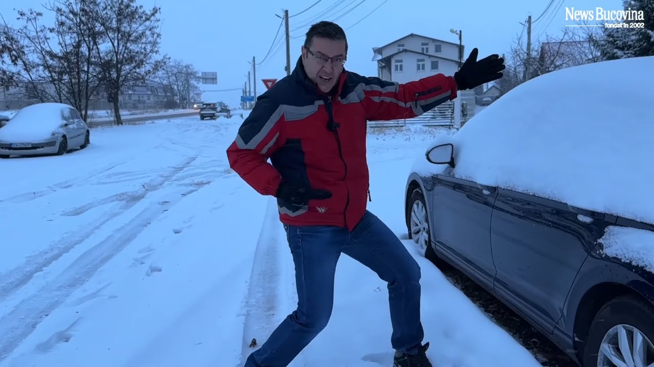 4 degete de Zăpadă au terminat județul Suceava - Doamne feri să vină IARNA adevărată