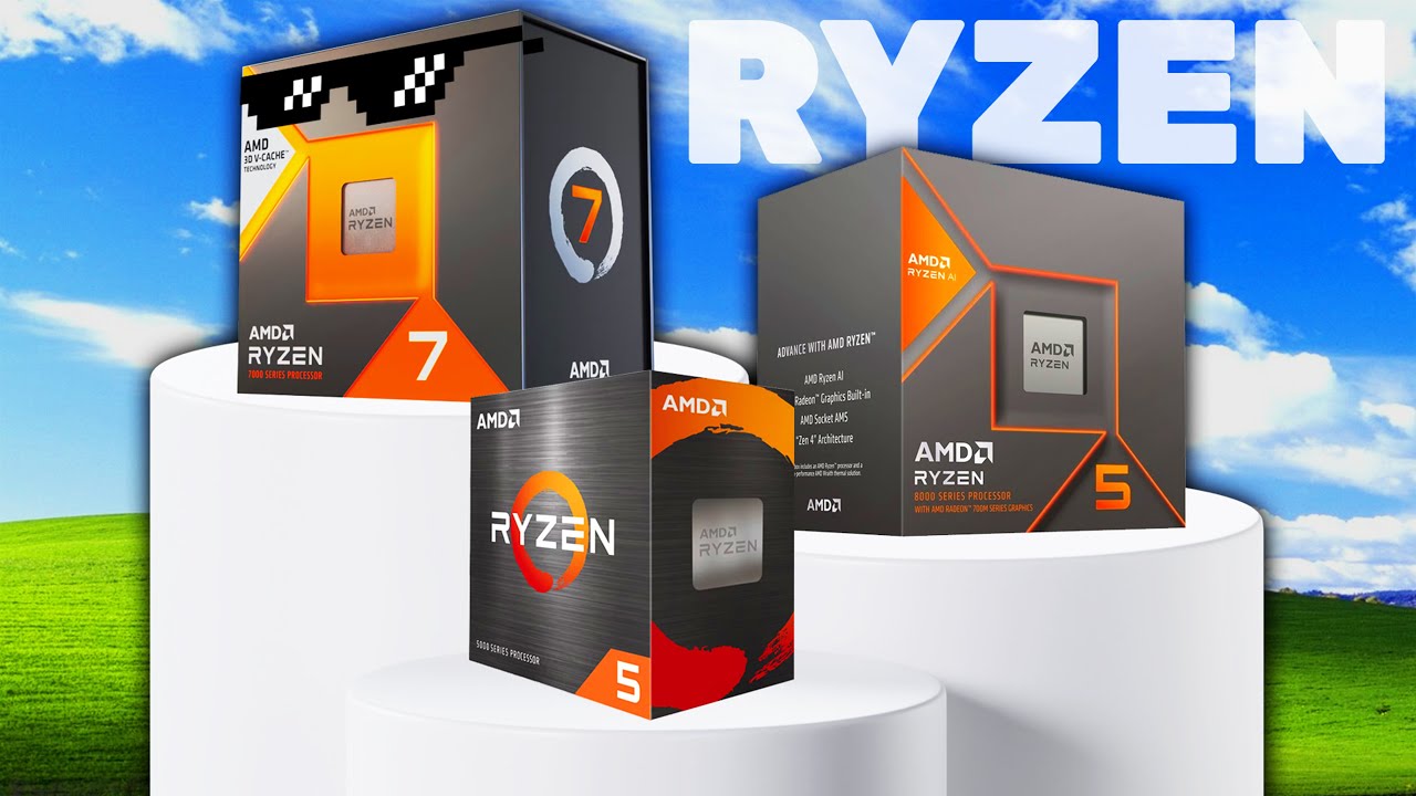 Los Mejores CPU RYZEN para tu PC GAMER