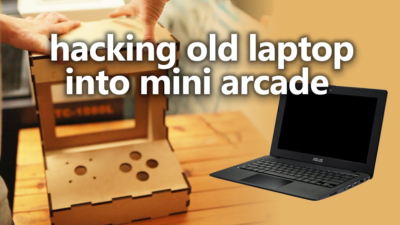 Old Laptop Into Mini Arcade Machine Part 1