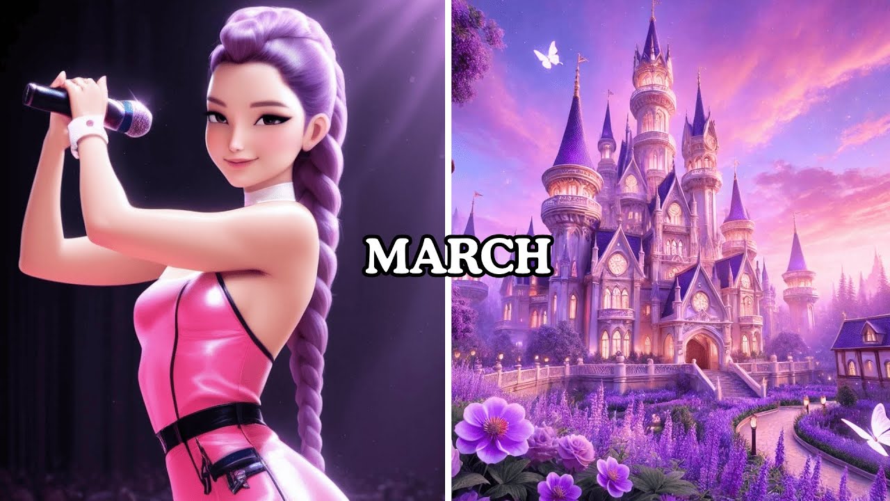 Выбирайте месяц своего рождения и откройте для себя K-Pop Demon Hunter и Dream Castle! ✨😍