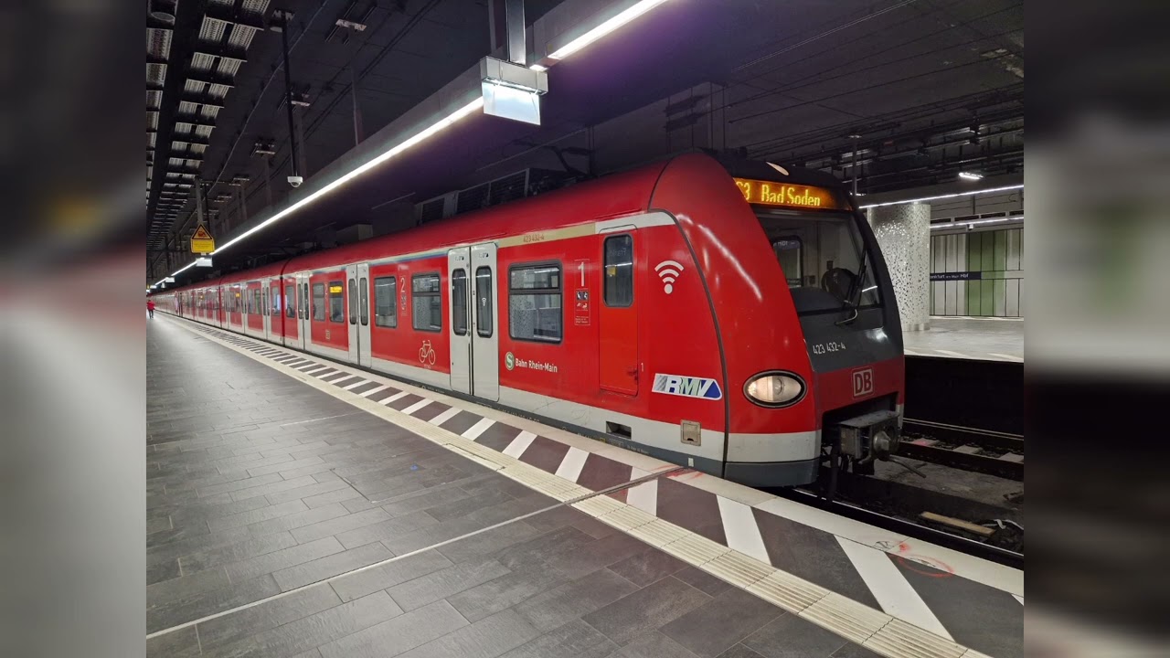 Sound von der BR 423 432-4 - der S-Bahn Rhein Main
