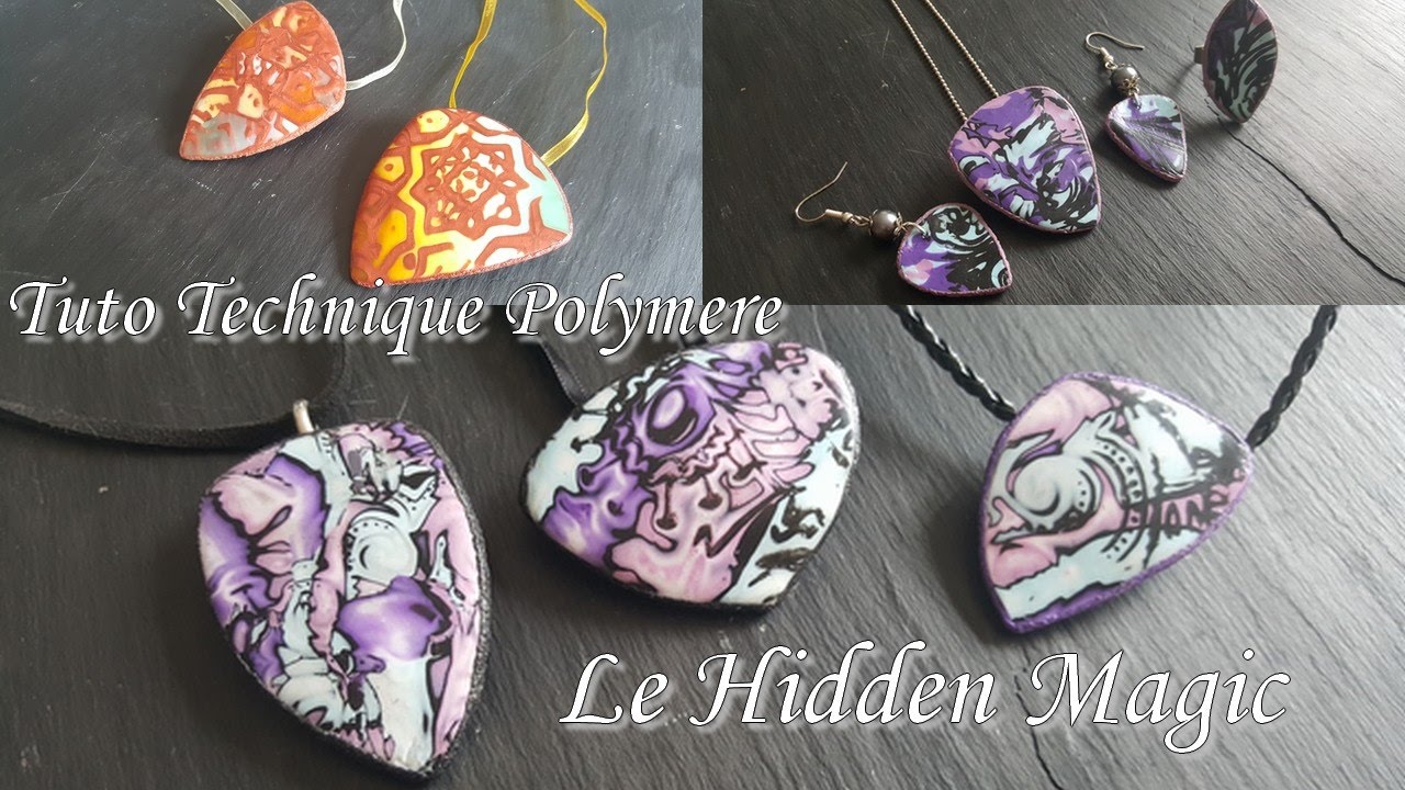 [♥ Tuto Technique Polymere ♥]  ✿ Le Hidden Magic - 3 versions ✿
