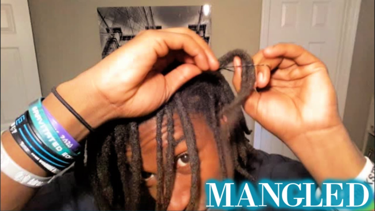 DREADLOCK JOURNEY//Removing Rubber Bands from Locs??