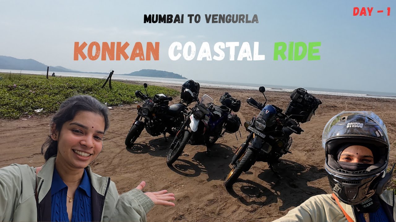 Konkan Coastal Bike Trip | They just stopped us IDK Y | MAZA KONKAN BHARI |Mumbai to Vengurla| DAY 1